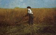 Winslow Homer New farmland veterans oil painting